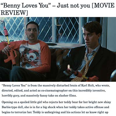 “Benny Loves You” – Just not you [MOVIE REVIEW]